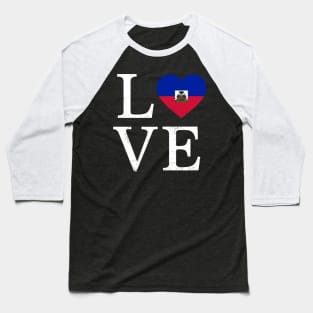 Happy Haitian Flag Day Celebration Haiti Love Baseball T-Shirt